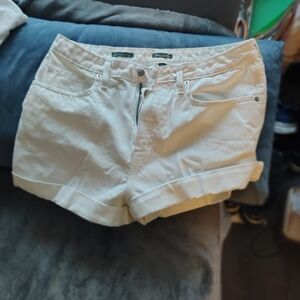 Wild Fable Cream Jean Shorts